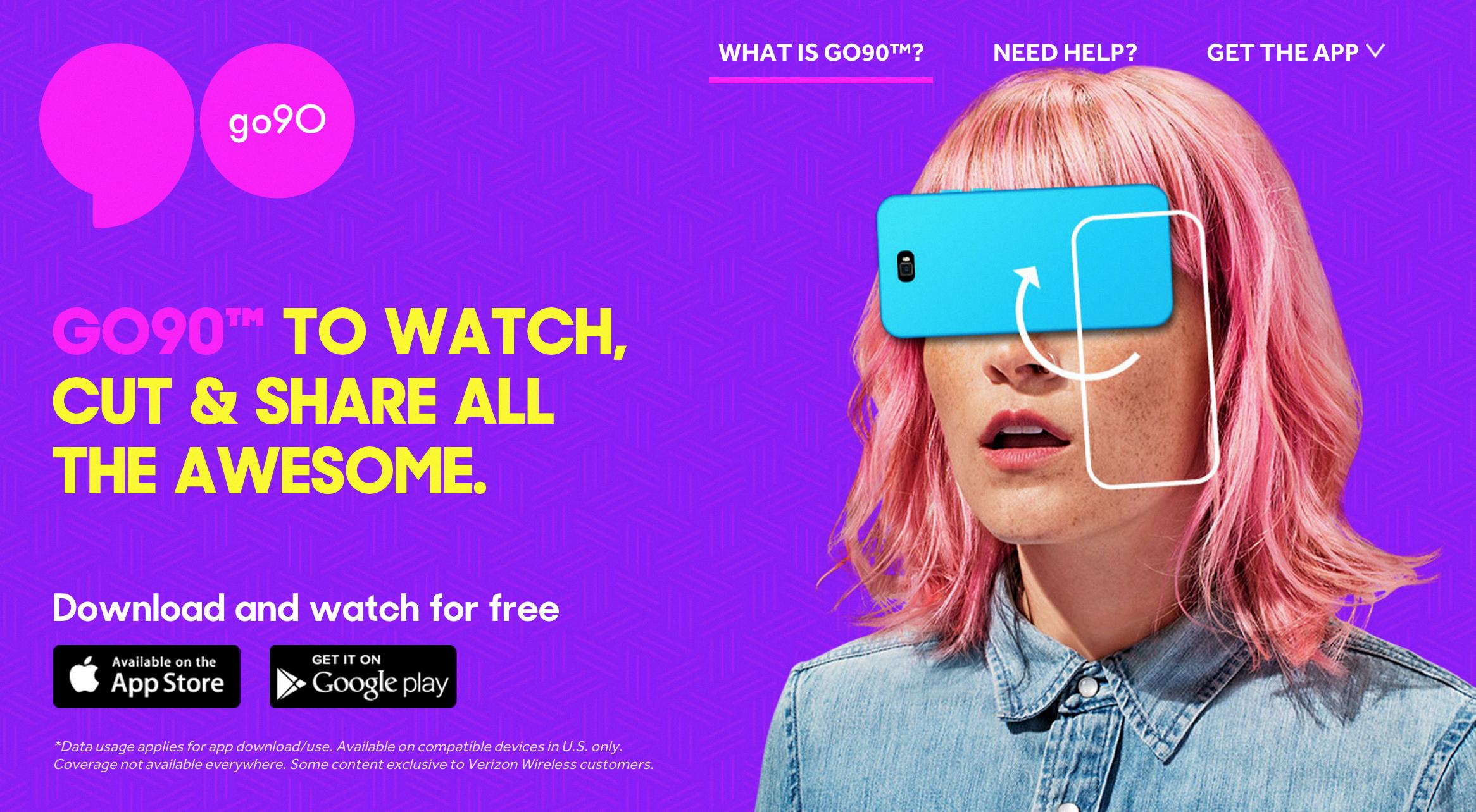 what is go90 app