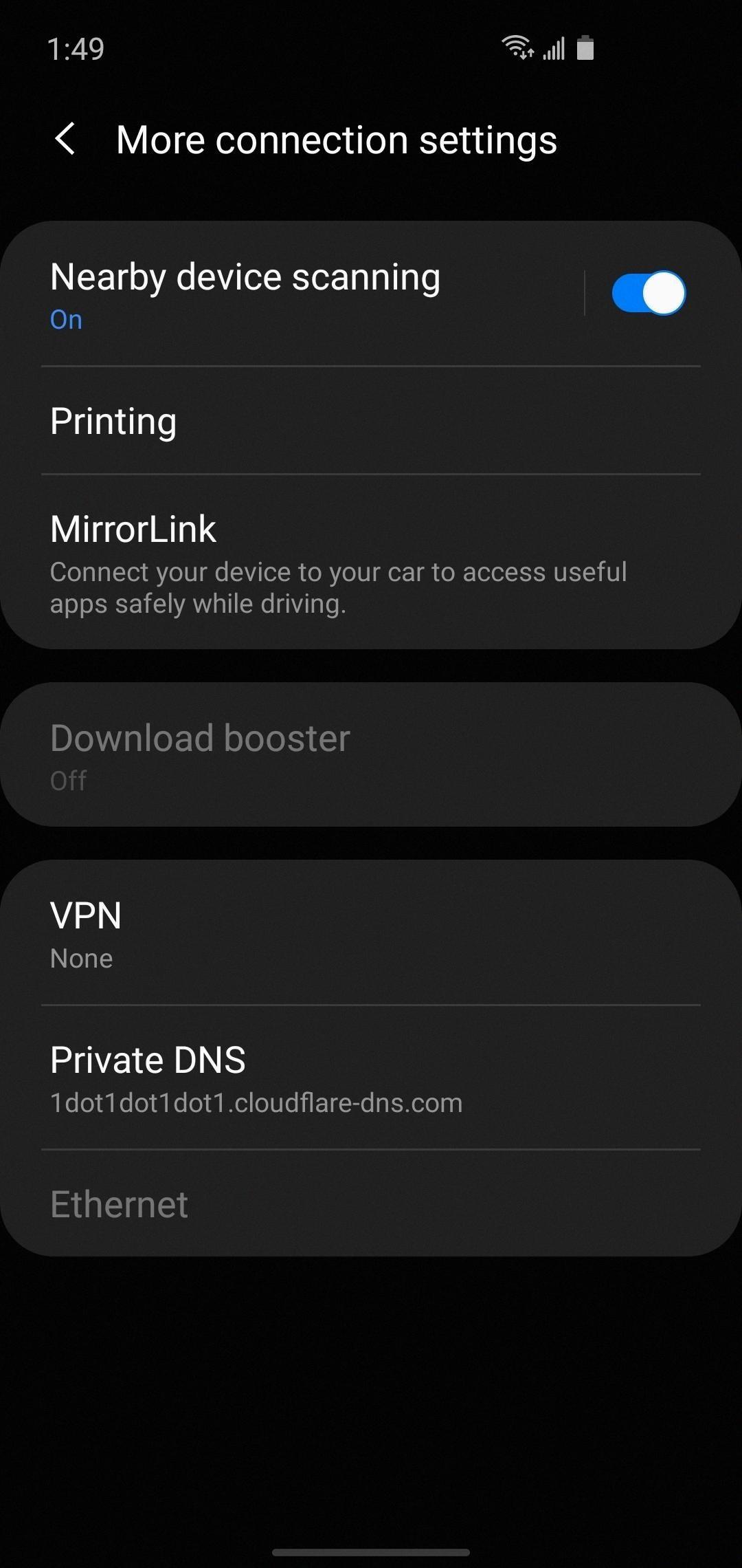 what is private dns on my phone