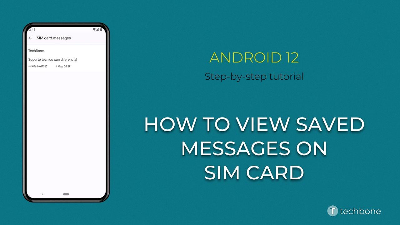 what is stored on a sim card android