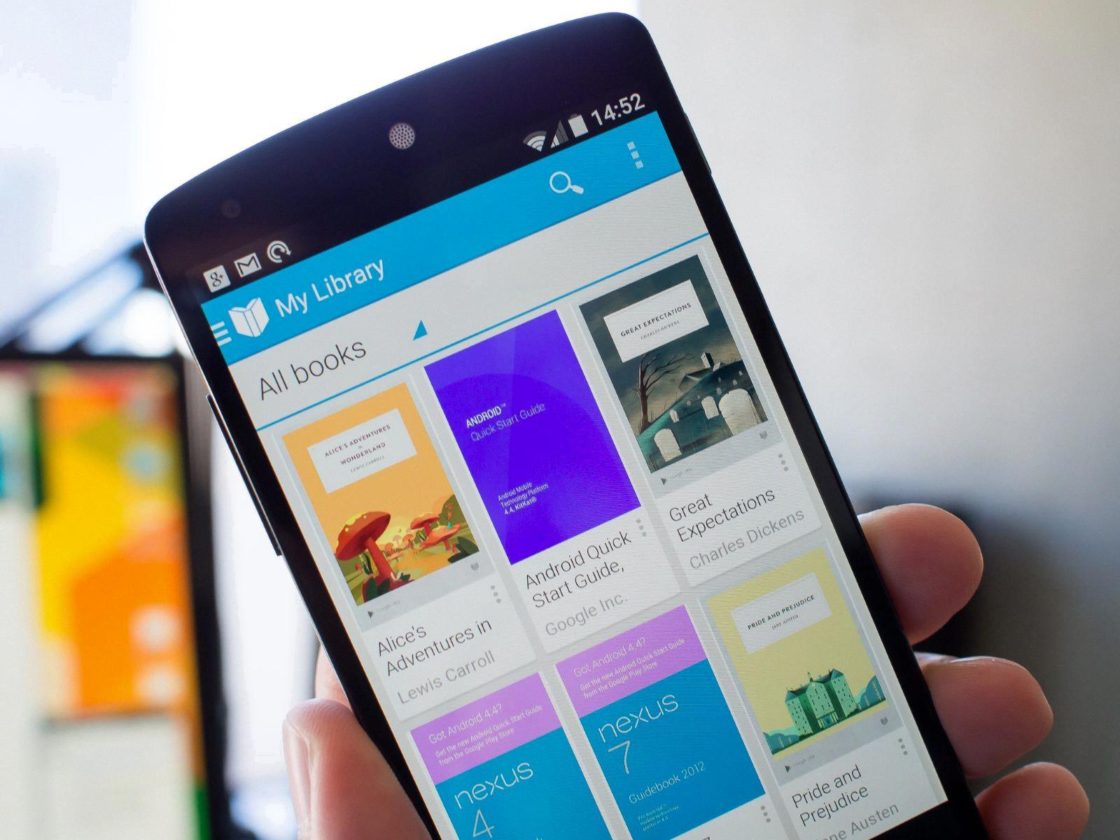where are kindle books stored on android