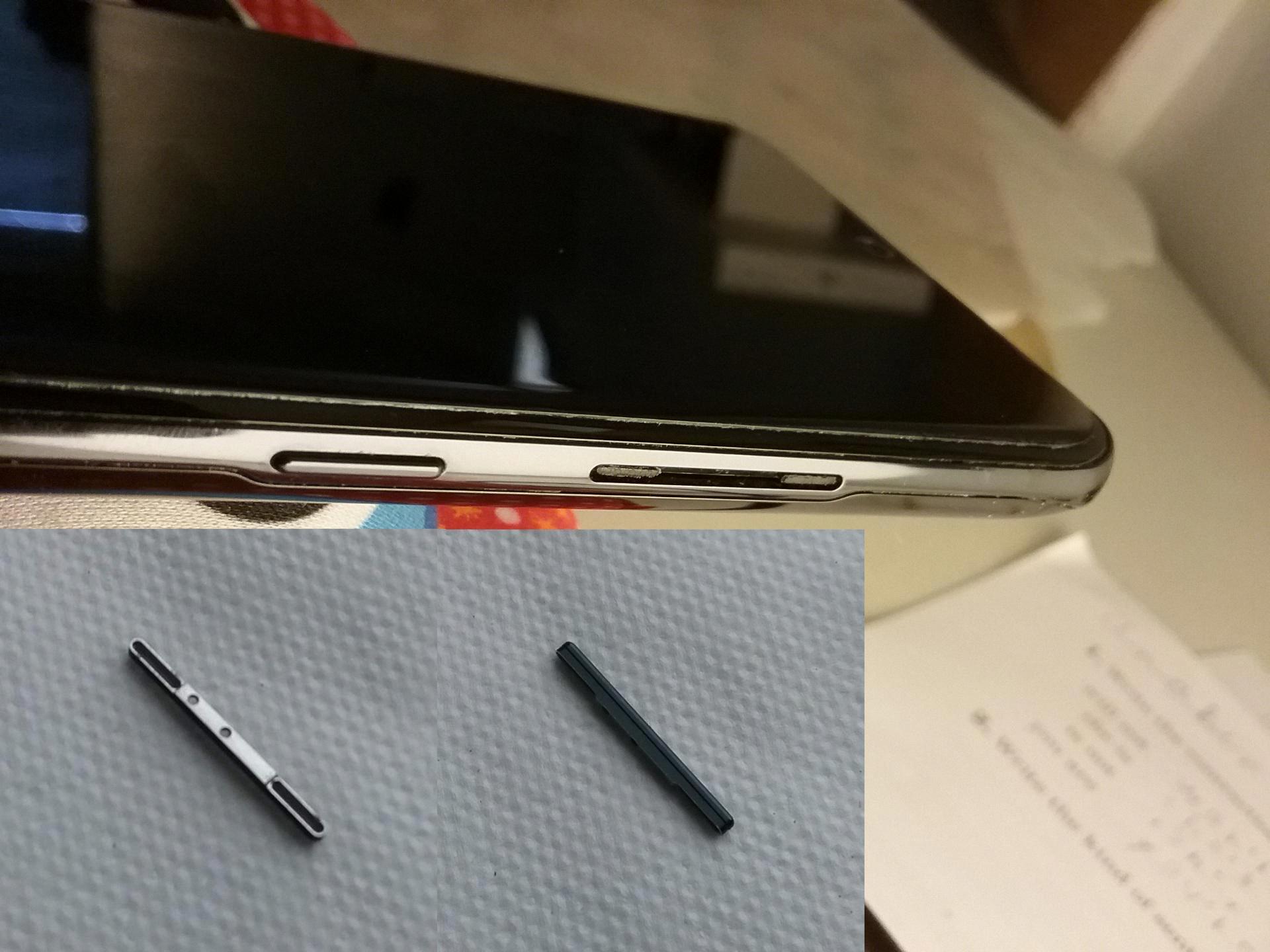 where is the volume button on this phone