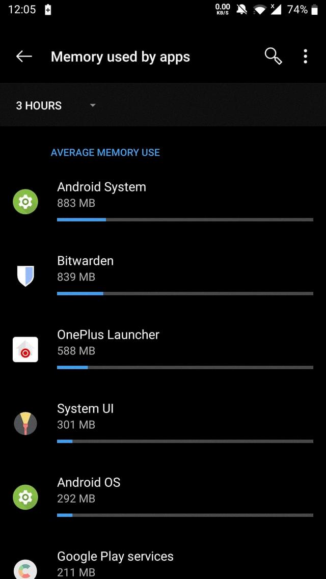 why does android os use so much memory
