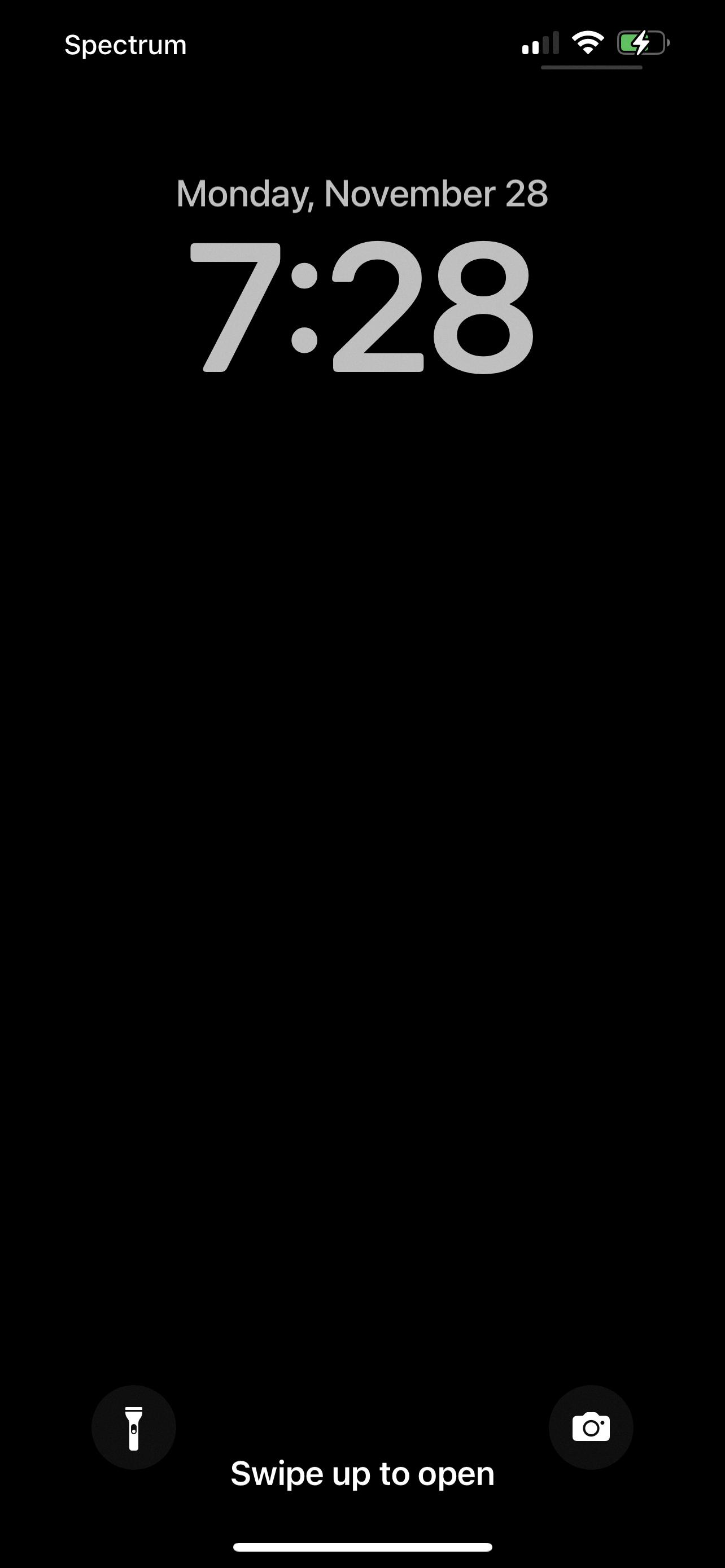 why does my phone screen go black