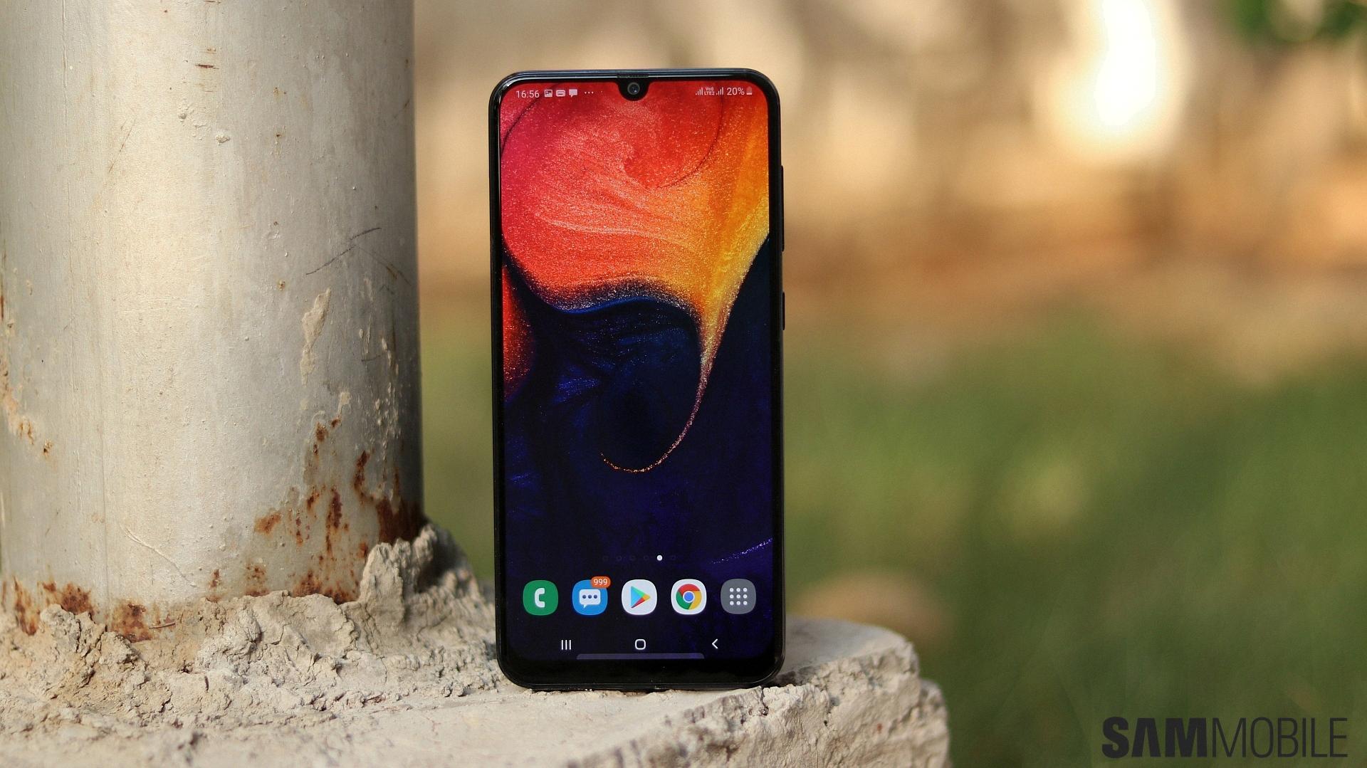 will samsung a50 get android 10
