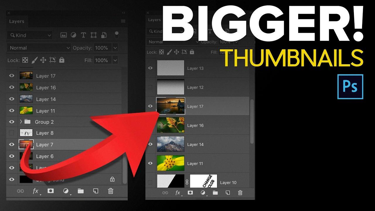 windows 10 make thumbnails bigger