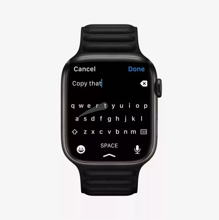 Does Apple Watch Have A Text Keyboard? 14