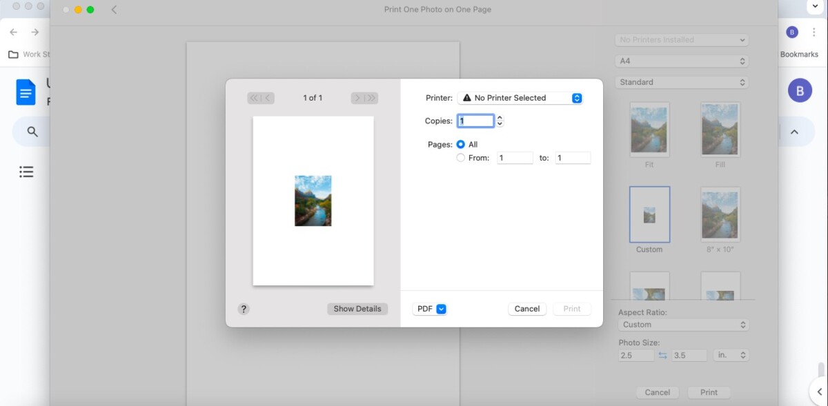 How To Print Wallet-Sized Photos On Mac 8 How To Print Wallet-Sized Photos On Mac 7