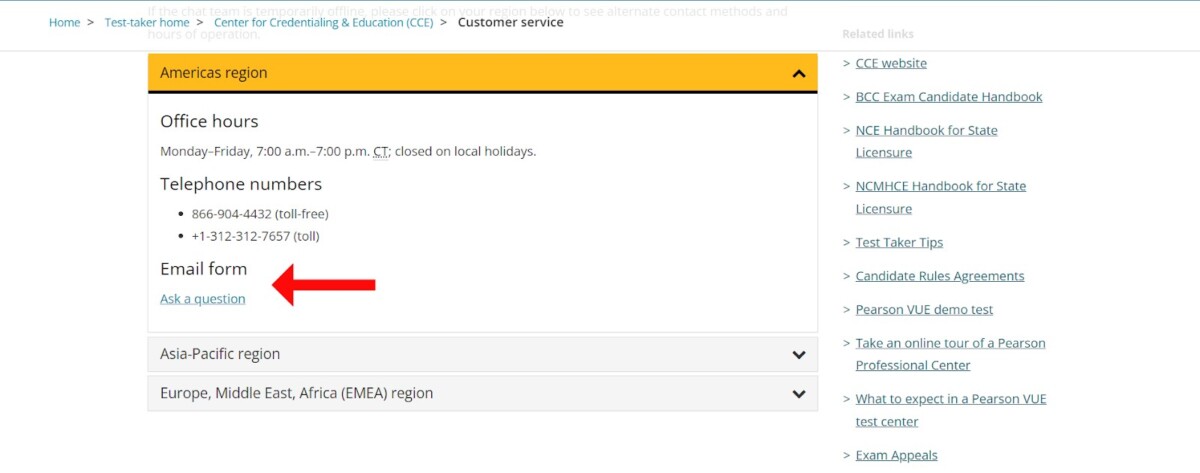 What Is The Pearson Vue Customer Service Phone Number? 4 What Is The Pearson Vue Customer Service Phone Number? 3