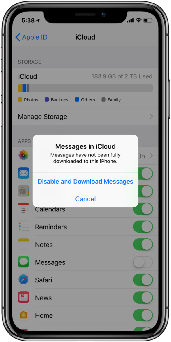 Downloading Messages From iCloud Explained 12 Downloading Messages From iCloud Explained 11