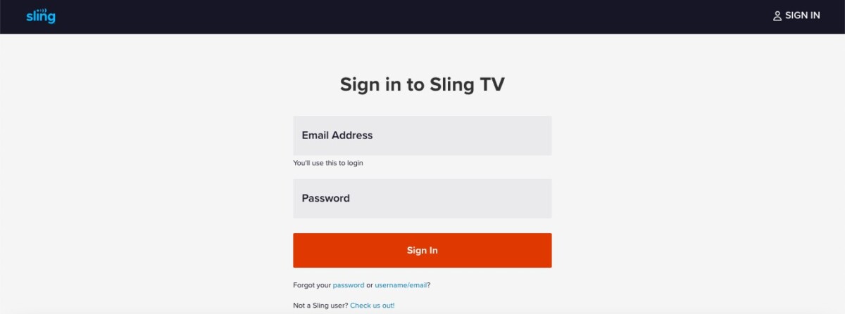 Sling TV Sign-In Tips & Troubleshooting Guide 4 Sling TV Sign-In Tips & Troubleshooting Guide 3