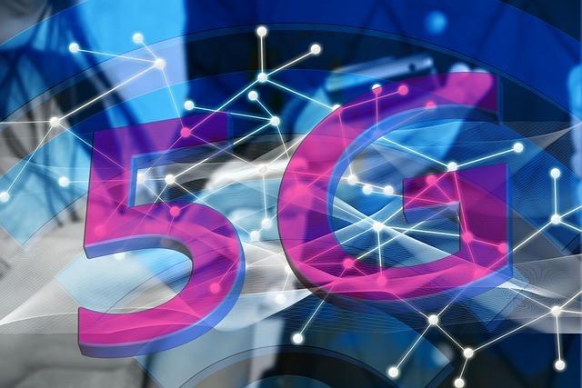 A graphic showing the letter 5G on a digital background.