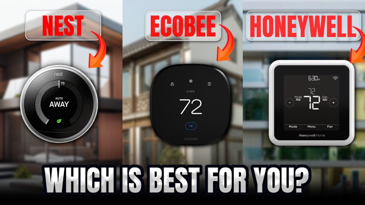 Top Smart Thermostats Compared: Nest vs Ecobee vs Honeywell 1