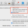 How to Unblock Cookies on Mac 4 How to Unblock Cookies on Mac 3