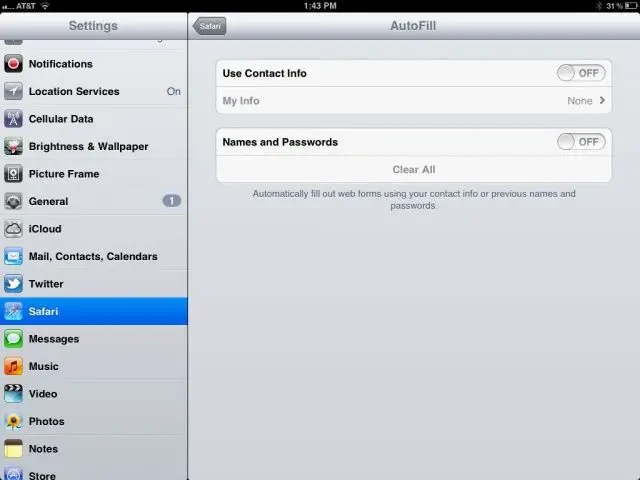How to Easily Delete Autofill on Your iPad 1