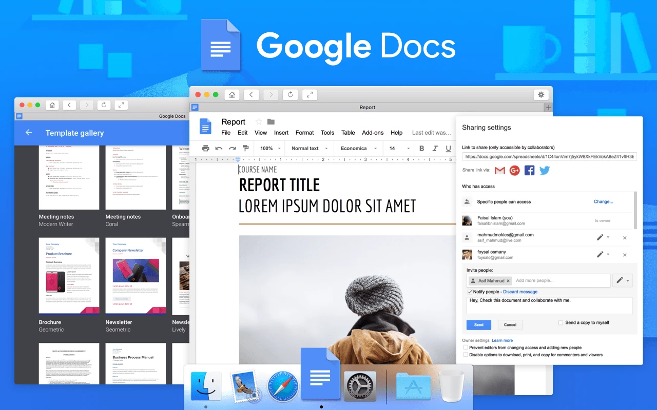 How to Use Google Docs in Safari on Mac 1