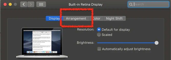 Why Isn't My Mac's Arrangement Tab Showing? 1 Why Isn't My Mac's Arrangement Tab Showing?