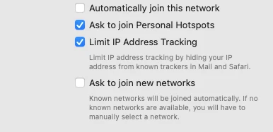 How to Avoid Unsecured Networks on Mac 2 Wi-Fi settings on a Mac