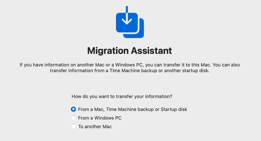 How to Copy Safari Bookmarks to a New Computer 4 Using Migration Assistant for Bookmark Transfer