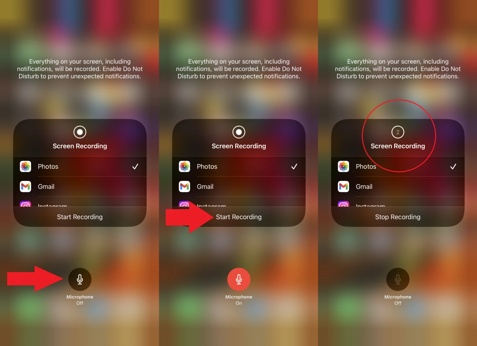 How To Screen Record With Sound On iPhone 2 How To Screen Record With Sound On iPhone 1