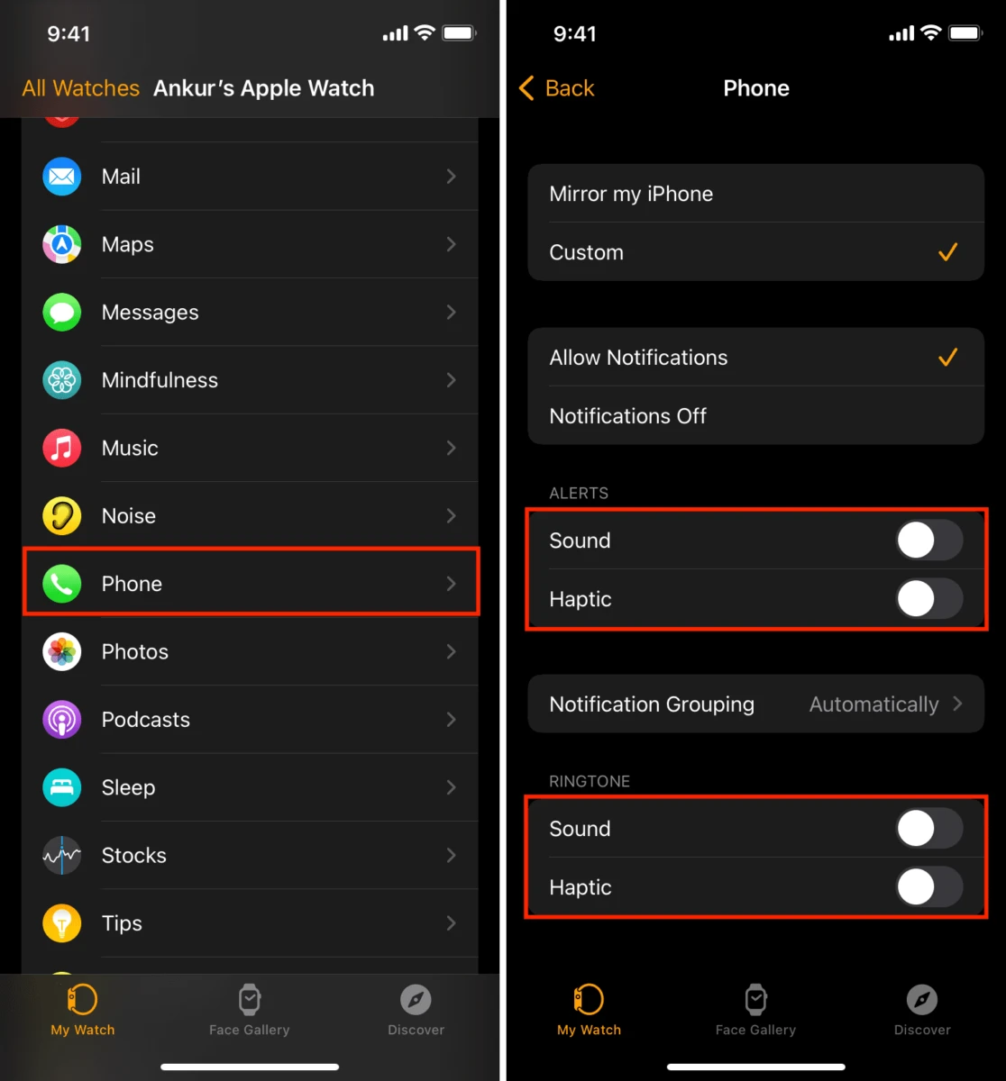 How To Turn Off Sound And Haptics Notifications on Your iPhone 2 How To Turn Off Sound And Haptics Notifications on Your iPhone 1
