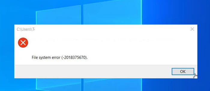 How to Fix the MS Settings File System Error? 2 How to Fix the MS Settings File System Error? 1
